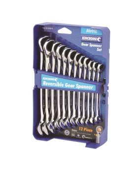 Kincrome K3019 Combination Gear Spanner Set 12 Piece