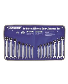 Kincrome K3023 Combination Gear Spanner Set 16 Piece