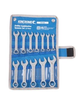 Kincrome k3039 Stubby Combination Spanner Set 12PCE