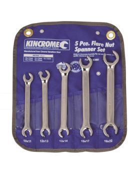 Kincrome k3061 FLARE NUT SPANNER SET