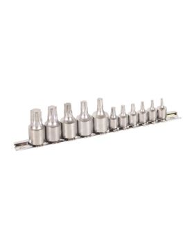 Kincrome K5025 Tamperproof TORX Set - 11 Piece On Clip Rail