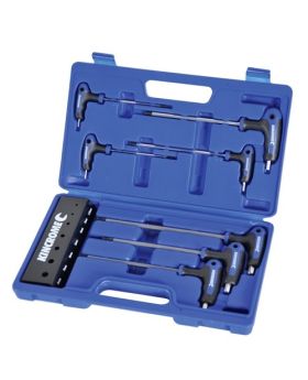 Kincrome K5040 T-handle Hex Key Wrench Set 7 Piece Metric