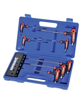 Kincrome K5041 T-handle Hex Key Wrench Set 7 Piece Imperial