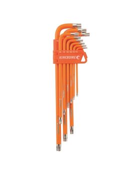 Kincrome k5044 TAMPERPROOF TORX SET LONG SERIES 9 PIECE