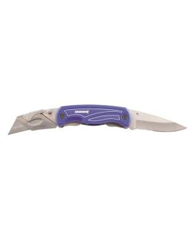 Kincrome K6102 Folding Utility Knife Twin Blade 