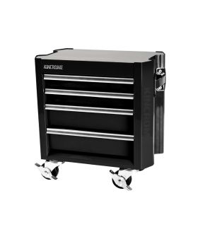 KINCROME Contour V2 Mini Tool Trolley 4 Drawer 10” Black