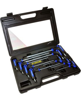 KC Tools A13084 9PC T HANDLE STAR & TAMPERPROOF SET