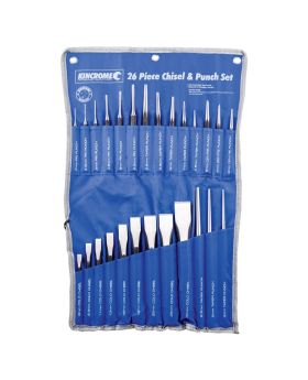 Kincrome 07105 Punch And Chisel SEt 26pce