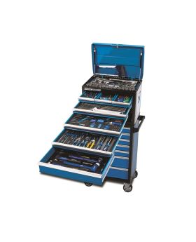 KINCROME Professional 281pce Evolution Workshop Tool Kit With EVA Tray Inserts In Top Chest & Roller Cabinet-K1227