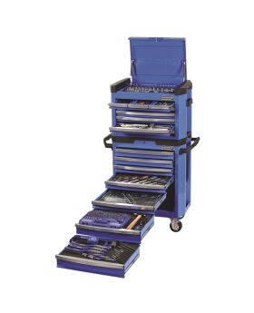 KINCROME Contour 329pce Electric Blue Workshop Tool Kit-K1501