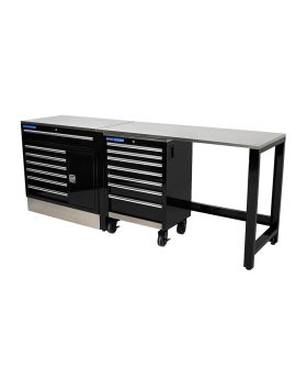 KINCROME Tradecentre Series Garage Set 3pce 14Drawer