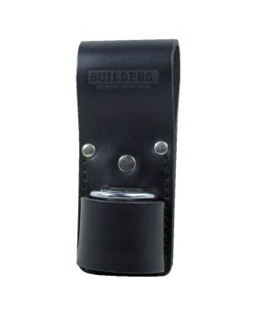 BUILDPRO Tradie Leather Belt- Scaffold Hammer Holder Frog LBFMPH