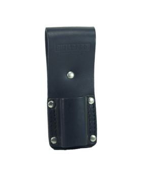 BUILDPRO Tradie Leather Belt- Shaped Level Holder Frog LBFMSL