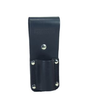 BUILDPRO Tradie Leather Belt- 20mm Podger/Ratchet Holder Frog LBFPF20