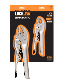 LOCKJAW 150MM & 250MM CURVED JAW PLIERS 802009