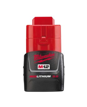 Milwaukee M12B3 12V 3.0Ah Li-ion Cordless RED LITHIUM Battery