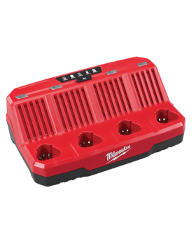 Milwaukee M12C4 12V Li-Ion 4 Bay Sequential Charger