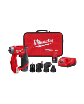 Milwaukee M12FDDXKIT202B 12V 2.0Ah Li-ion Cordless Brushless Fuel Installation Drill Driver Combo Kit