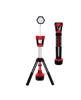 Milwaukee M18DSAL-0 18V Li-ion Cordless Dual Power Tower LED Light - Skin Only