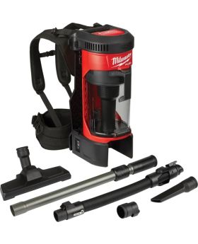 Milwaukee M18FBPV-0 18V Li-ion Cordless Fuel 3-in-1 Backpack Vacuum Dust Extractor - Skin Only