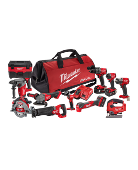 Milwaukee M18FPP11A3503B 18V 5.0Ah Li-ion Cordless 11pce Combo Kit Power Pack Including Fuel