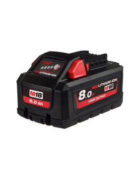 Milwaukee M18HB8 18V 8.0Ah Li-ion Cordless RED LITHIUM High Output Battery