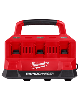 Milwaukee M18PC6 18V Li-ion PACKOUT 6 Bay Rapid Battery Charger