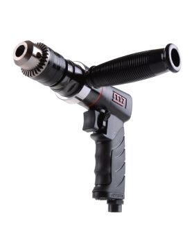 M7 Air Drill, Reversible, Q-Series, Keyed Chuck, 500RPM, 1/2" Capacity