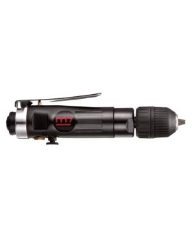 M7 Air Straight Drill, Reversible, Keyless Chuck, 2600RPM, 3/8" Capacity