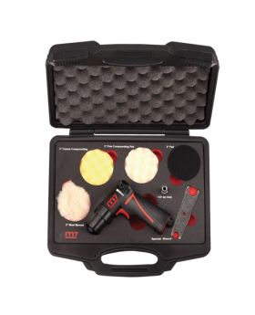 M7 Air Mini Polisher, 6 Piece Kit, Pistol Style, 5500 RPM