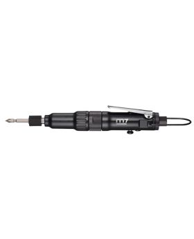 M7 Air Heavy Duty Straight Screwdriver, Positive Adj Clutch 0.7 - 2.2 FT/LB, M4 Bolt Capacity, 1/4" Hex