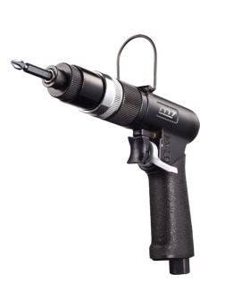 M7 Air Heavy Duty Pistol Screwdriver, Positive Adj Clutch. 1.4 -3.7 Ft/lb, M5 Bolt Capacity, 1/4" Hex