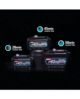 Makita BL4050F 40V 5.0Ah Li-ion XGT Cordless Battery with Gauge 191L478