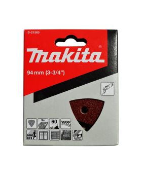MAKITA MULTITOOL SAND PAPER RED LONG, HOOK & LOOP 10 PACK