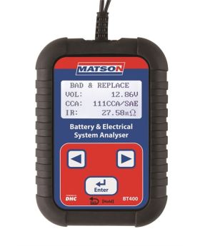 MATSON BT400 - DIGITAL BATTERY AND SYSTEM TESTER