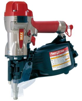 MAX Powerlite High Powered  Siding & Decking Coil Nailer Gun