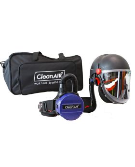 Maxisafe - Ready 2 Work Kit Ca-40G Helmet & Basic Papr With P3 Filter, Prefilter, Comfort Belt, Ql Hose, Charger And Battery In Duffel Bag - Cylindrical Visor- R814100x -jtd