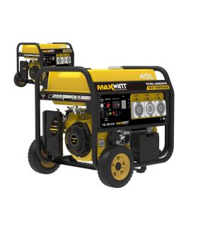 Maxwatt 12.5kVA Petrol Portable Generator with Electric Start + 2 Wire Auto Start
