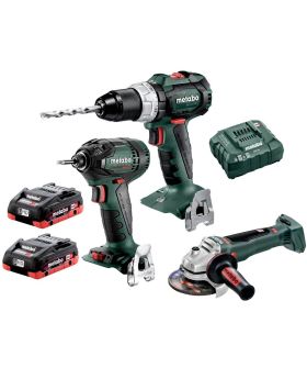 Metabo 18v 3pce Brushless Cordless Combo -BD