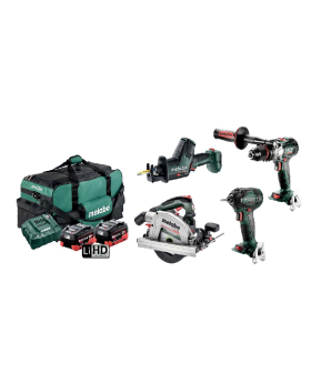 Metabo 18V 165mm circular saw Cordless Brushless 4 Piece Kit - 2 5.5Ah