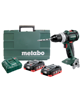 Metabo 18v Brushless Cordless Impact Drill Driver Kit-SB18LT-BD