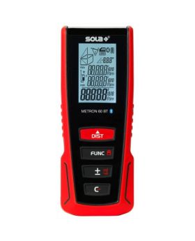 SOLA Premium Metron 60 Laser Distance Measurer-60m -Bluetooth-Replaces VECTOR80