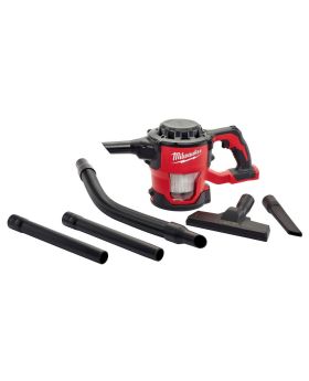 Milwaukee M18CV-0 18V Li-ion Cordless Compact Vacuum Cleaner - Skin Only