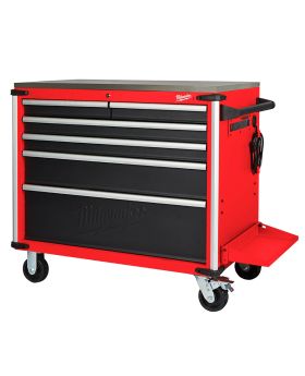 Milwaukee 48228538 1016mm (40") 6 Drawer Mobile Work Bench Tool Trolley with Steel Top