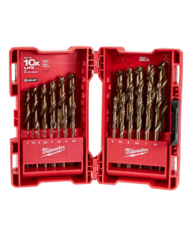 Milwaukee 48892531 25pce RED HELIX Cobalt Drill Bit Set