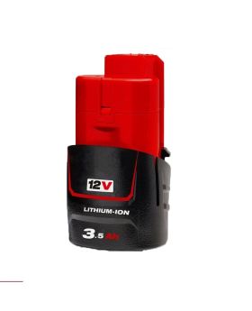 Milwaukee 12V  High Capacity Stubby 3.5H Li-ion Battery M12