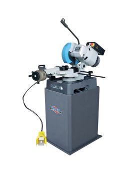 MACC 350MM 3PH 20/40RPM DOUBLE VICE COLDSAW WITH FOOT CONTROLLED PNEUMATIC VICE ELECTRIC COOLANT PUMP