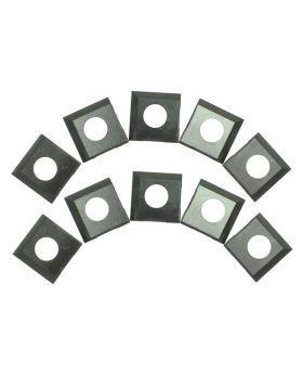 ToughCut Oltre 14.2mm x 14.2mm x 2mm Square 30Deg 2 Sided TCT Insert Blade (10Pce) suit Spiral Cutter Head
