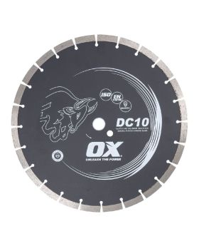 OX Tools 350mm (14") General Purpose Segmented Diamond Saw Blade - OX-DC10-14