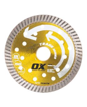 OX Univeral/Hard Turbo Diamond Blade 4" 100mm